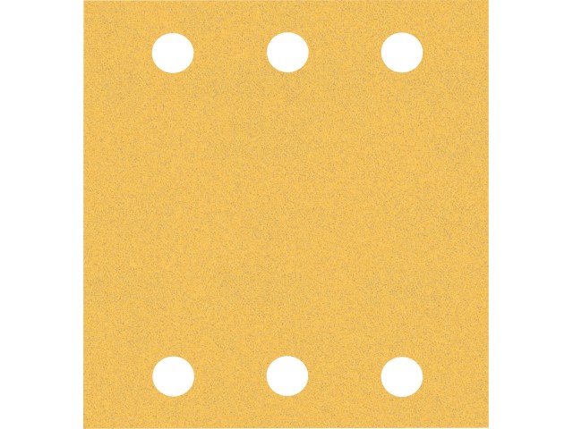 Brusni papir EXPERT C470 z 6 luknjami za vibracijske brusilnike, Dimenzije: 115x107mm, Zrnatost: 120, 2608901657